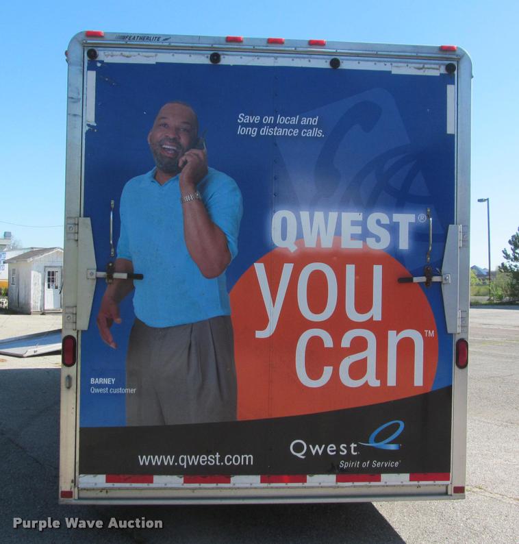 image for item DA1014 1997 Featherlite 4930 enclosed cargo trailer