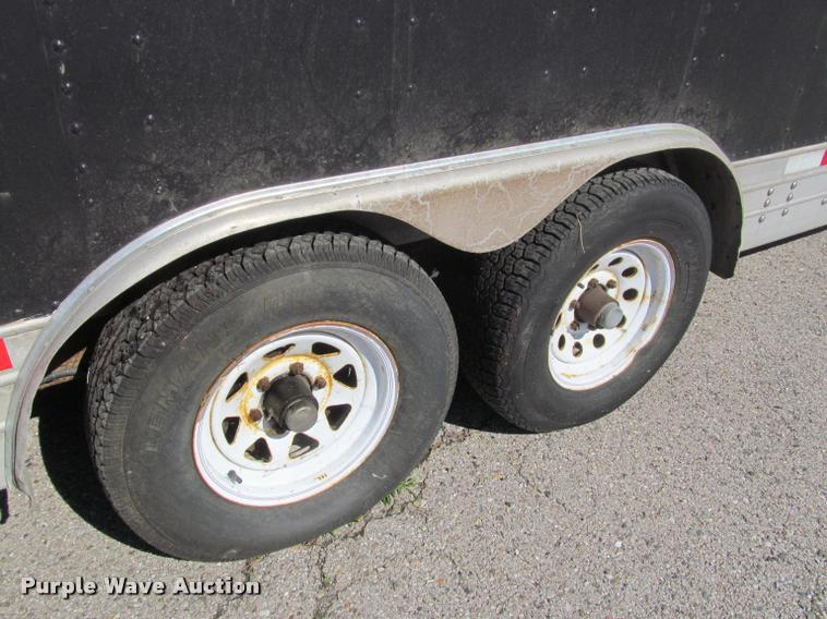 image for item DA1014 1997 Featherlite 4930 enclosed cargo trailer