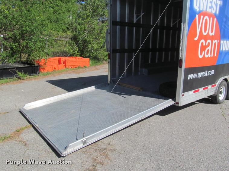 image for item DA1014 1997 Featherlite 4930 enclosed cargo trailer