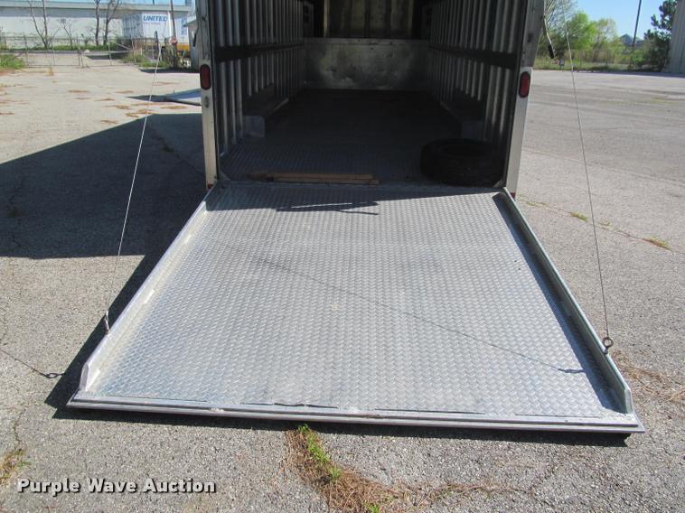 image for item DA1014 1997 Featherlite 4930 enclosed cargo trailer