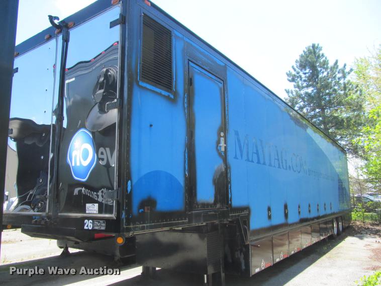 image for item DA1015 2001 Kard SDTA-80K-53 single expandable display trailer