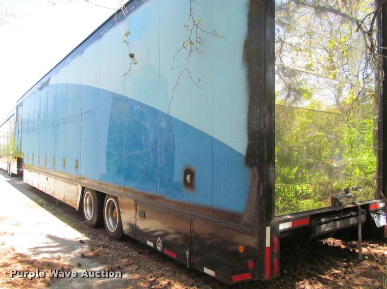 image for item DA1015 2001 Kard SDTA-80K-53 single expandable display trailer