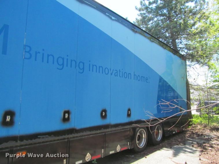 image for item DA1015 2001 Kard SDTA-80K-53 single expandable display trailer