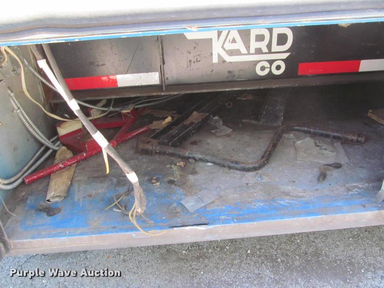 image for item DA1015 2001 Kard SDTA-80K-53 single expandable display trailer