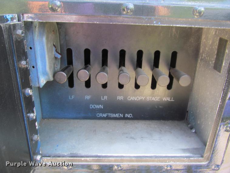 image for item DA1016 2001 Kard-Craftsmen SDTA-55K-53 double expandable display trailer