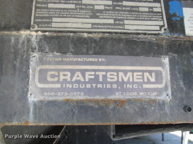 image for item DA1017 2001 Kard-Craftsmen SDTA-55K-53 double expandable display trailer