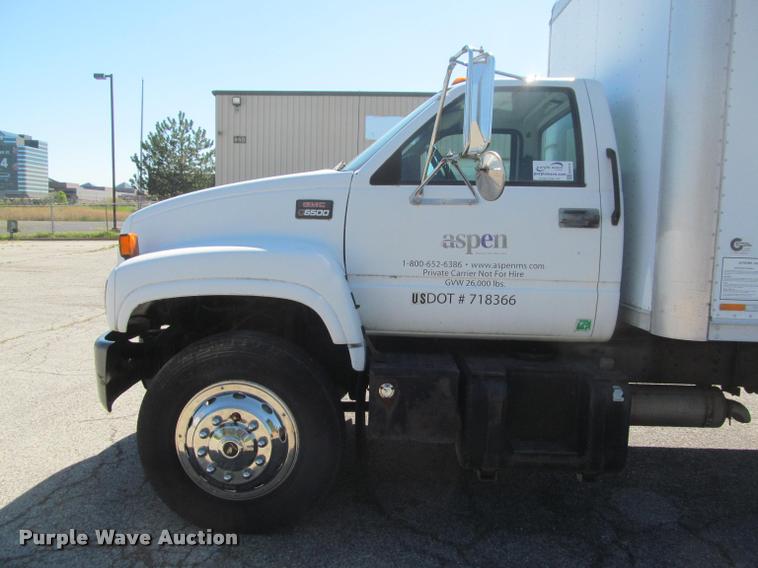 image for item DA1019 2000 GMC C6500 box truck
