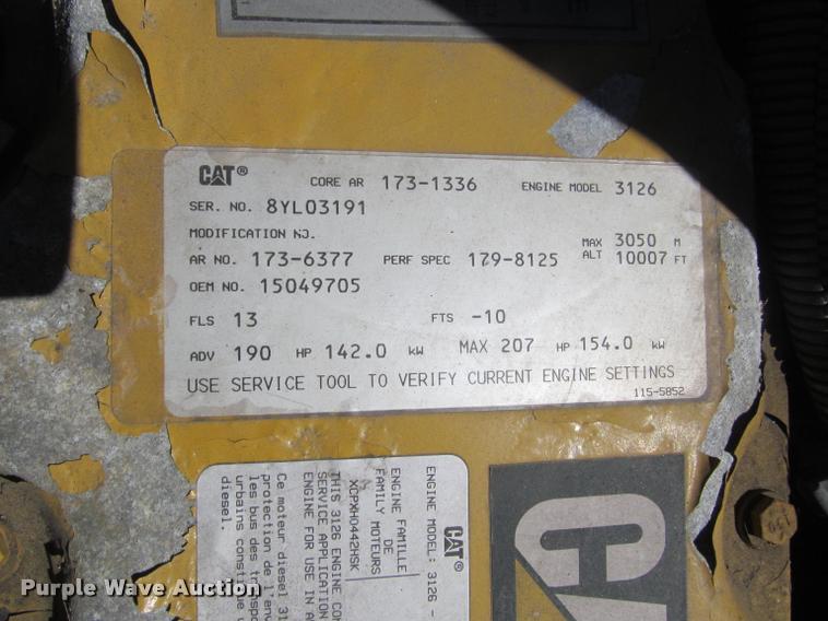 image for item DA1019 2000 GMC C6500 box truck