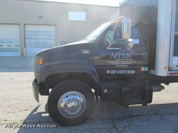 image for item DA1020 2001 GMC C7500 box truck