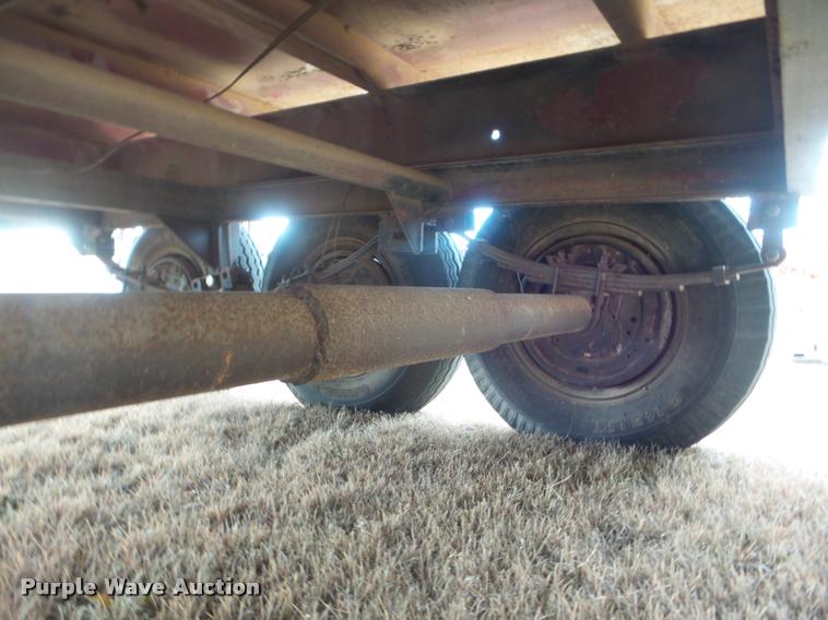 image for item DA5079 1980 Midcab drop deck trailer