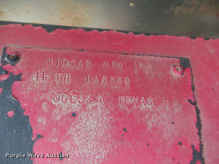 image for item DA5079 1980 Midcab drop deck trailer