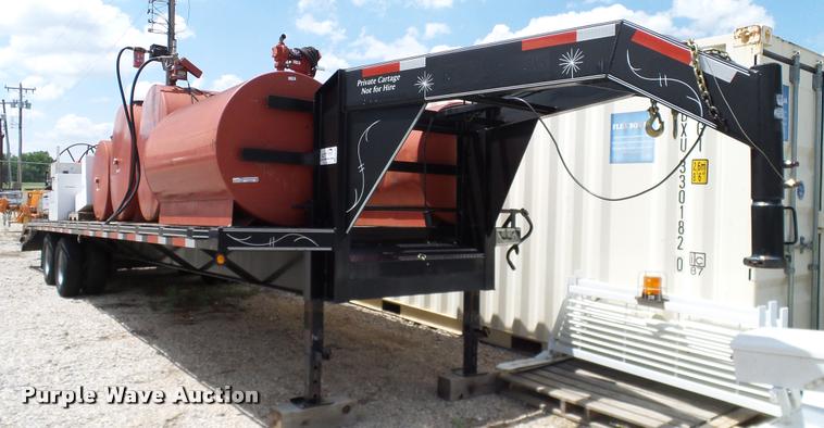 image for item DA6160 2012 A1 Custom Trailer equipment trailer