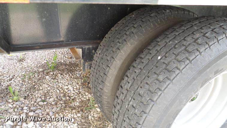 image for item DA6160 2012 A1 Custom Trailer equipment trailer