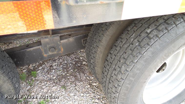image for item DA6160 2012 A1 Custom Trailer equipment trailer