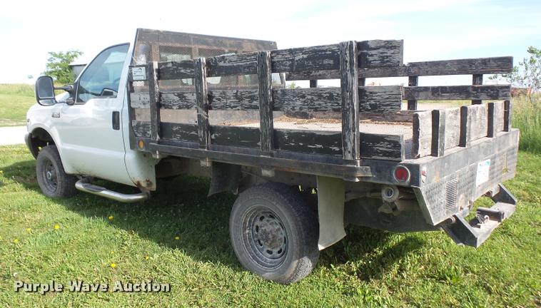 image for item DA6420 1999 Ford F350 Super Duty dump bed pickup truck