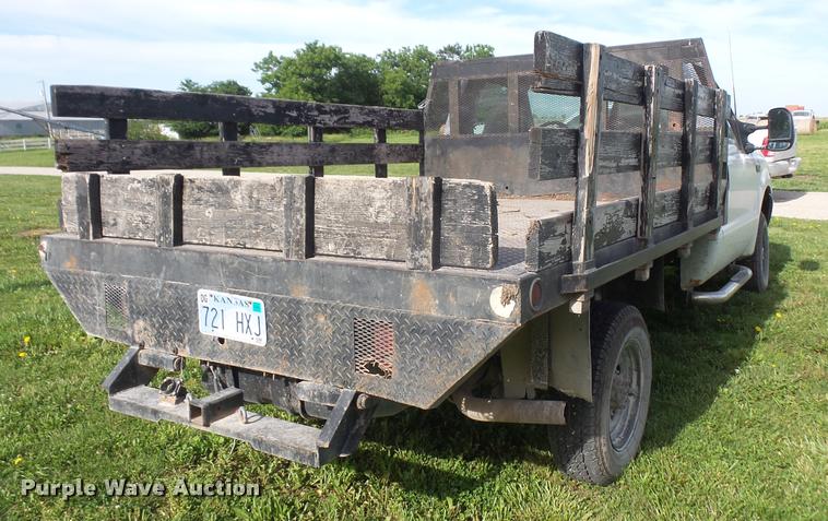 image for item DA6420 1999 Ford F350 Super Duty dump bed pickup truck