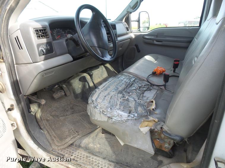image for item DA6420 1999 Ford F350 Super Duty dump bed pickup truck