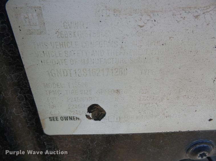 image for item DA6424 2006 Chevrolet TrailBlazer SUV