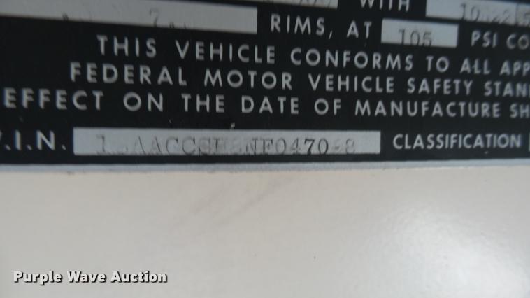 image for item DA7933 1992 Blue Bird TC2000 school bus