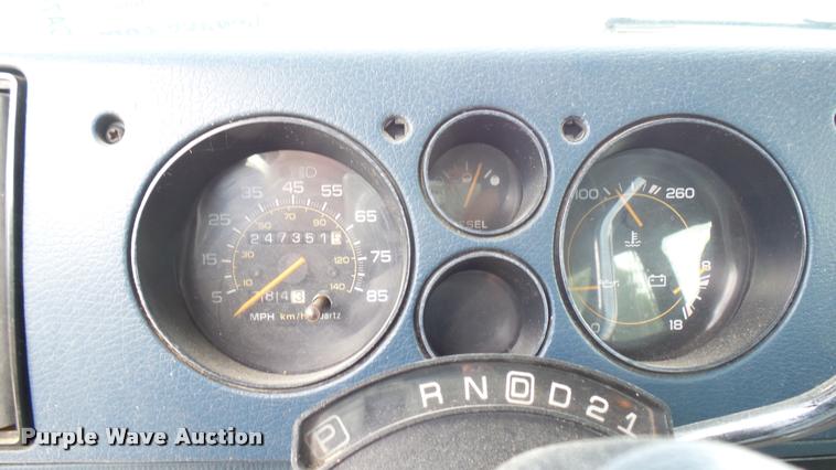 image for item DA7936 1991 GMC Rally 2500 van