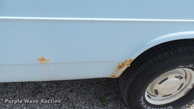 image for item DA7936 1991 GMC Rally 2500 van