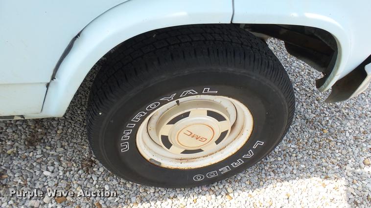 image for item DA7936 1991 GMC Rally 2500 van
