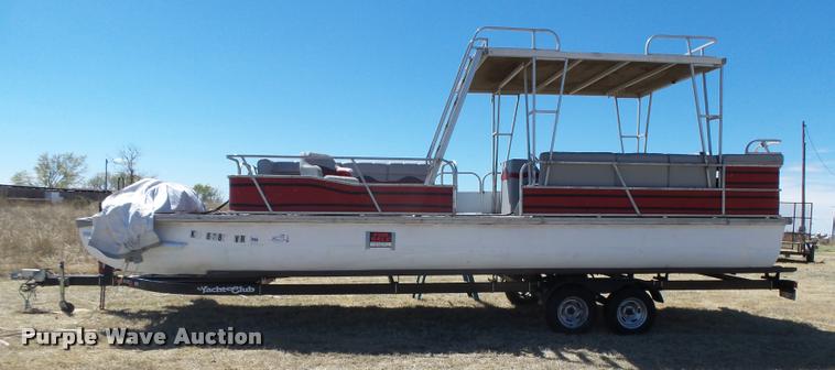 image for item DB2509 1984 Playcraft pontoon boat