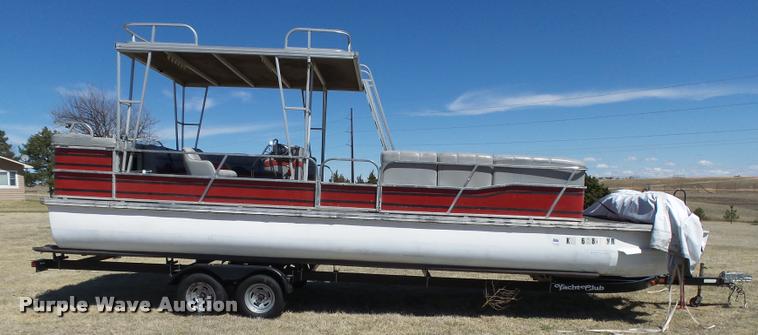 image for item DB2509 1984 Playcraft pontoon boat