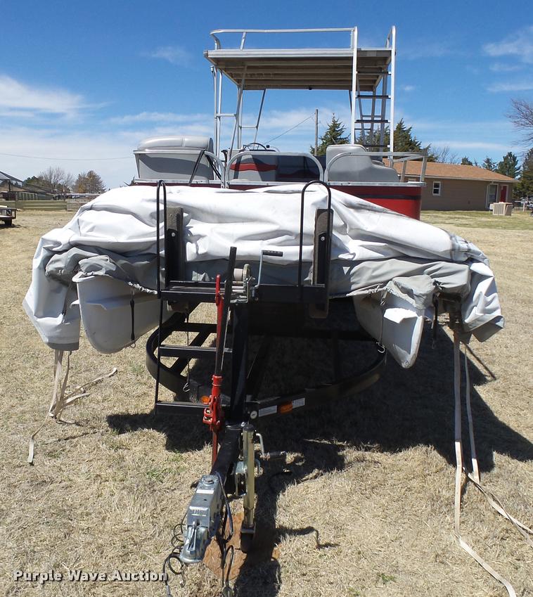 image for item DB2509 1984 Playcraft pontoon boat