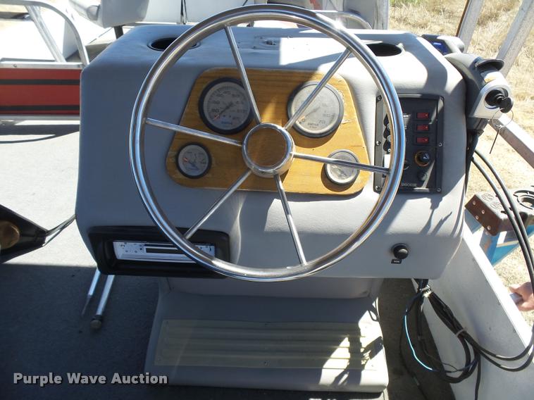 image for item DB2509 1984 Playcraft pontoon boat