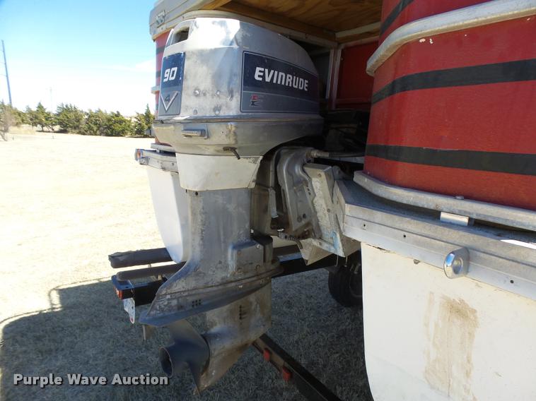 image for item DB2509 1984 Playcraft pontoon boat