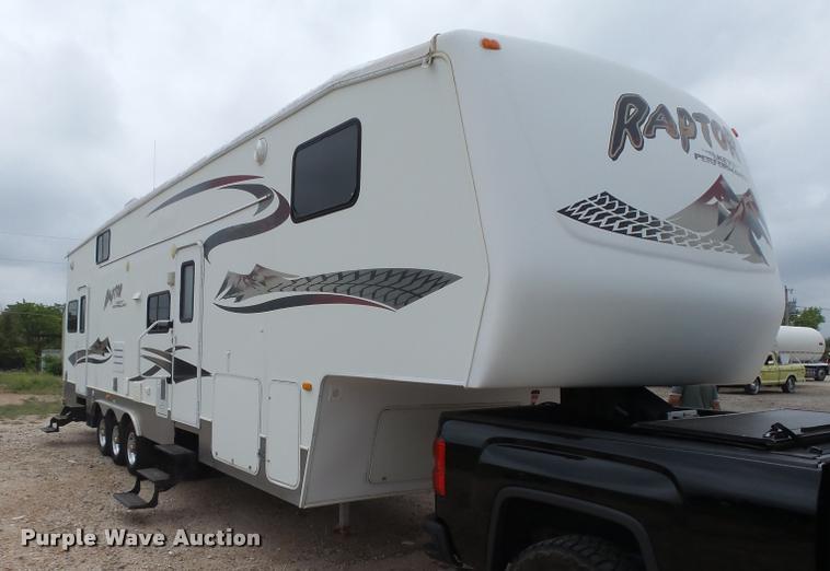 image for item DB2588 2007 Keystone Raptor toy hauler