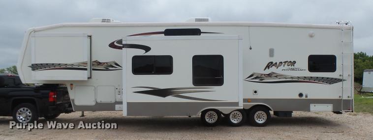 image for item DB2588 2007 Keystone Raptor toy hauler