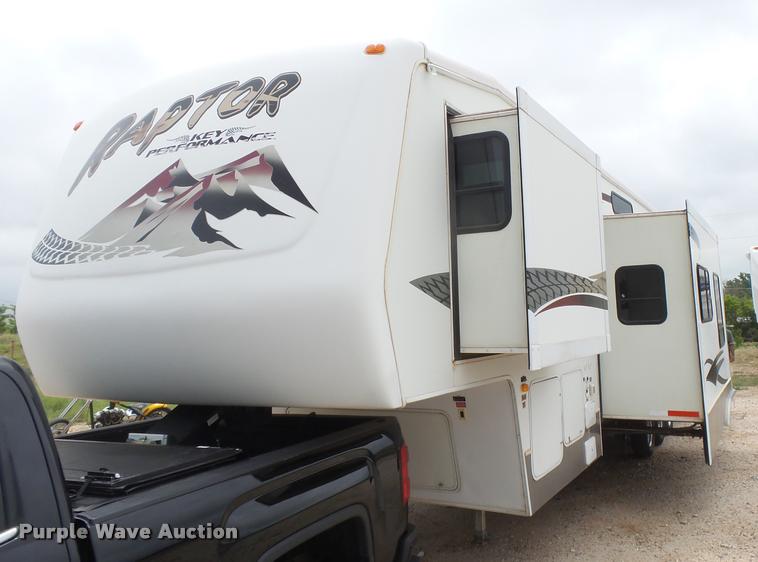 image for item DB2588 2007 Keystone Raptor toy hauler