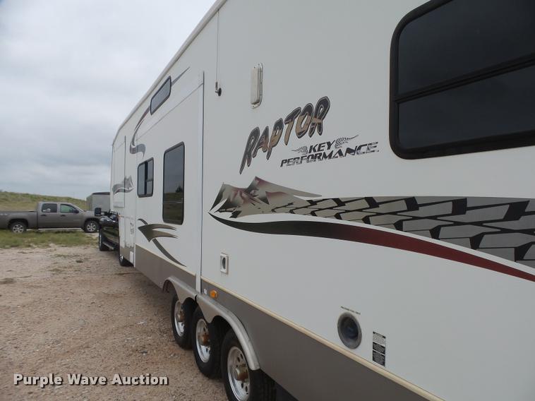 image for item DB2588 2007 Keystone Raptor toy hauler