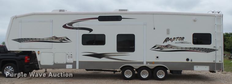 image for item DB2588 2007 Keystone Raptor toy hauler