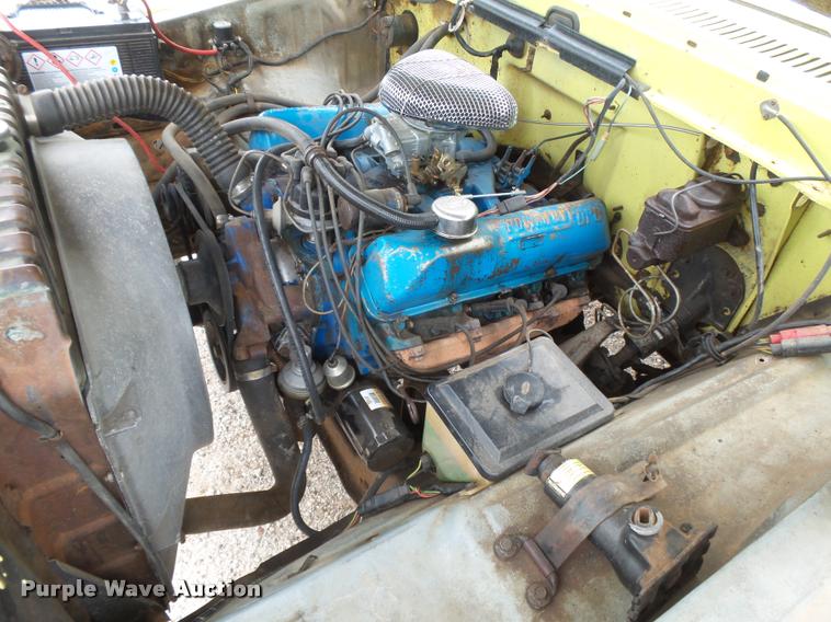 image for item DB2589 1973 Ford F100 pickup truck