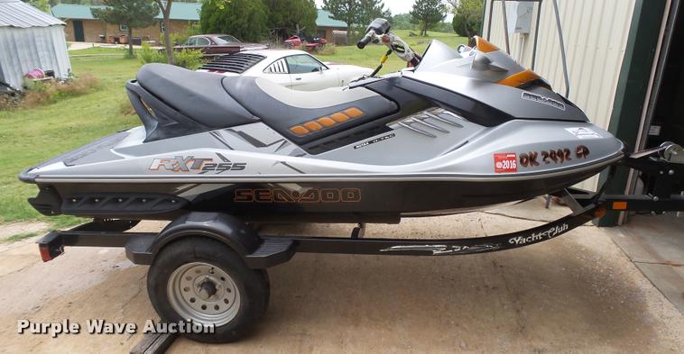 image for item DB2591 2008 Sea Doo RXT255 jet ski