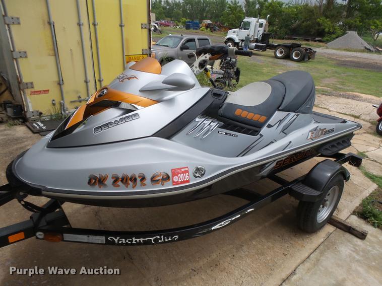 image for item DB2591 2008 Sea Doo RXT255 jet ski