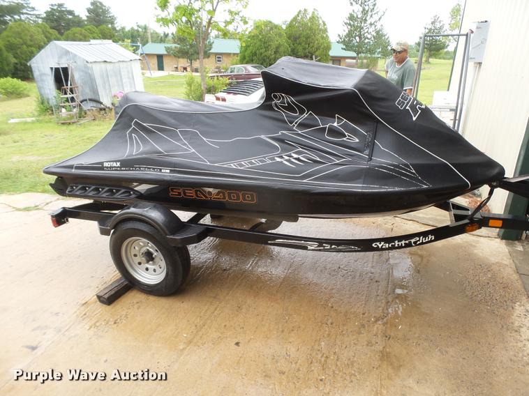 image for item DB2591 2008 Sea Doo RXT255 jet ski