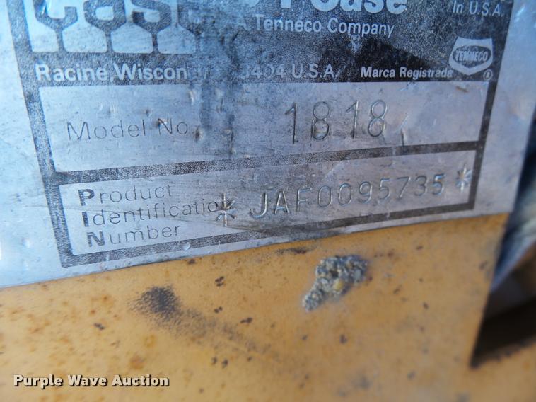 image for item DB5760 1994 Case 1818 skid steer