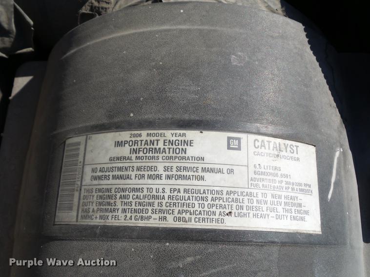 image for item DD9410 2006 Chevrolet Silverado 2500HD Crew Cab pickup truck