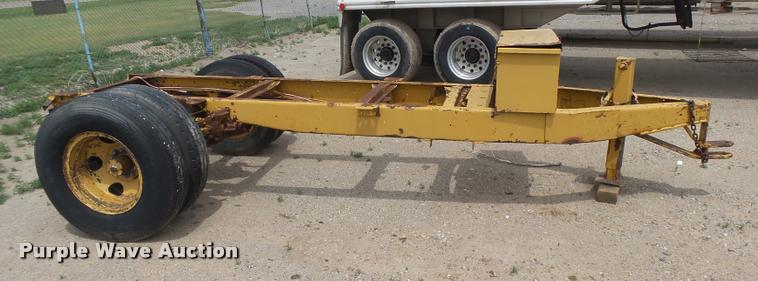 image for item DE9019 2003 Shop built trailer frame