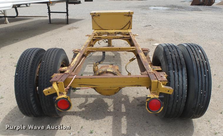 image for item DE9019 2003 Shop built trailer frame