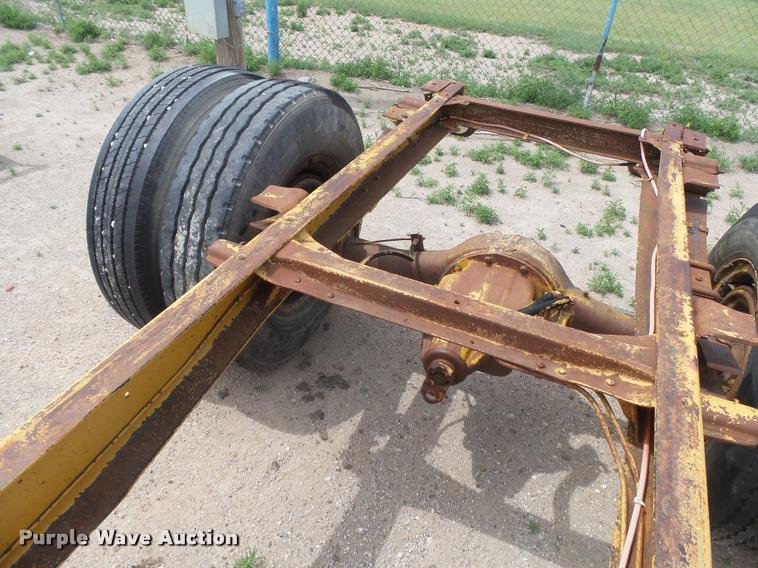 image for item DE9019 2003 Shop built trailer frame