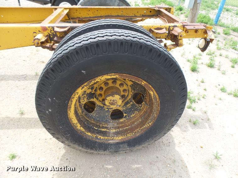 image for item DE9019 2003 Shop built trailer frame