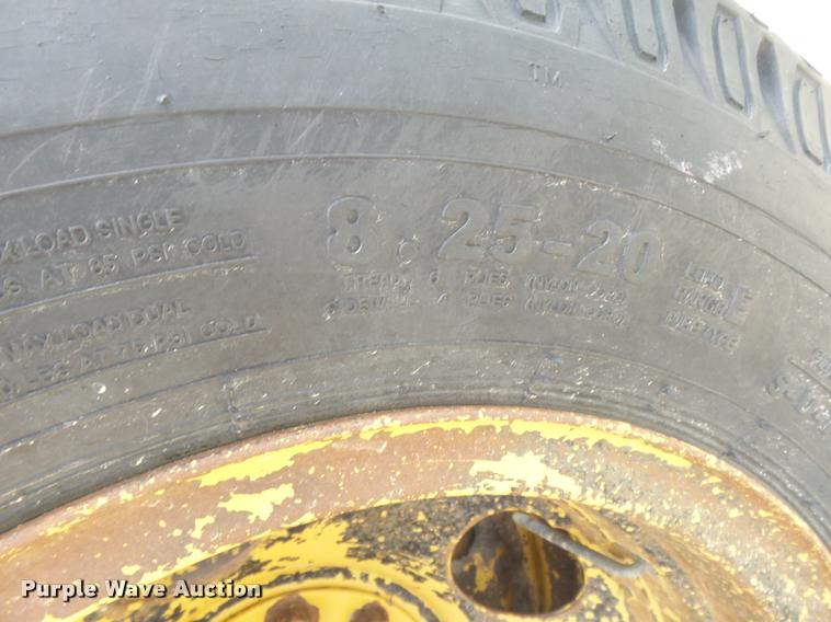 image for item DE9019 2003 Shop built trailer frame