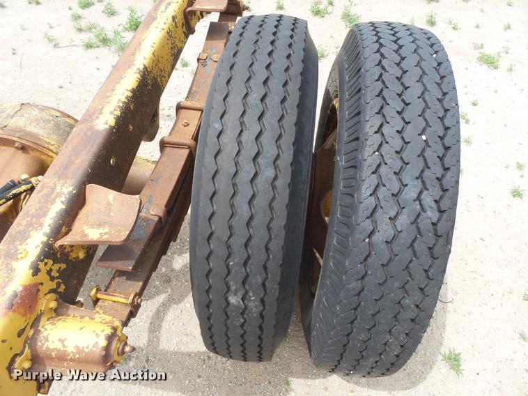 image for item DE9019 2003 Shop built trailer frame