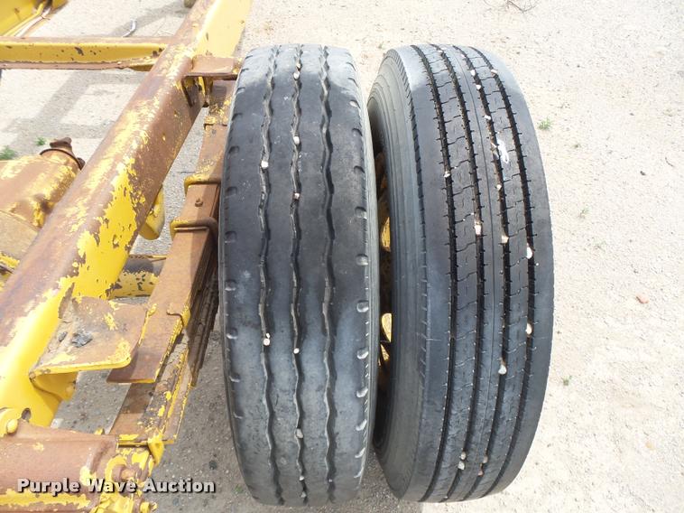 image for item DE9019 2003 Shop built trailer frame