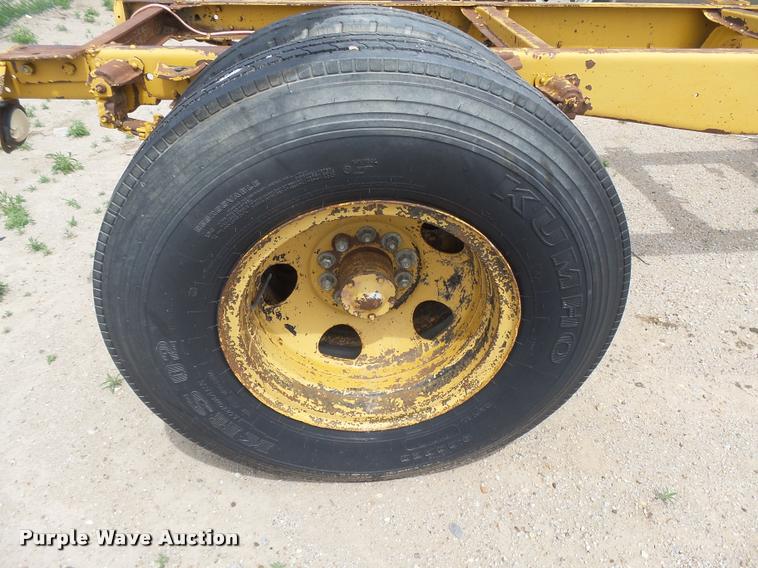 image for item DE9019 2003 Shop built trailer frame